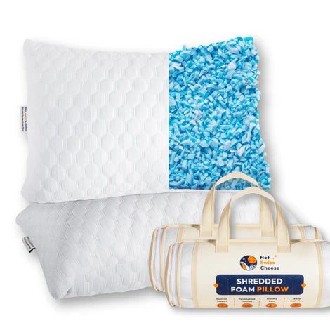 Verstellbares Memory-Schaum-Kissen mit Füllung – Ergonomisches Schlafkissen (Zweite Kissen 50 % Rabatt)
