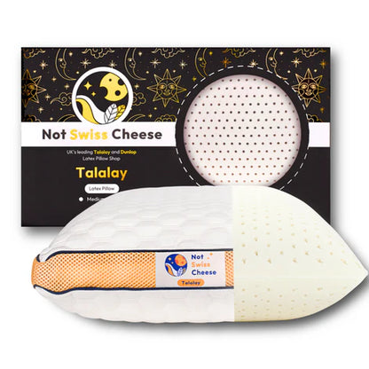 Talalay-Latex-Kissen - Luxuriös weich und atmungsaktiv 40x70cm Queen Size, mittelweich
